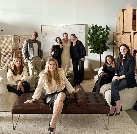 The CAV’ART team together in the showroom